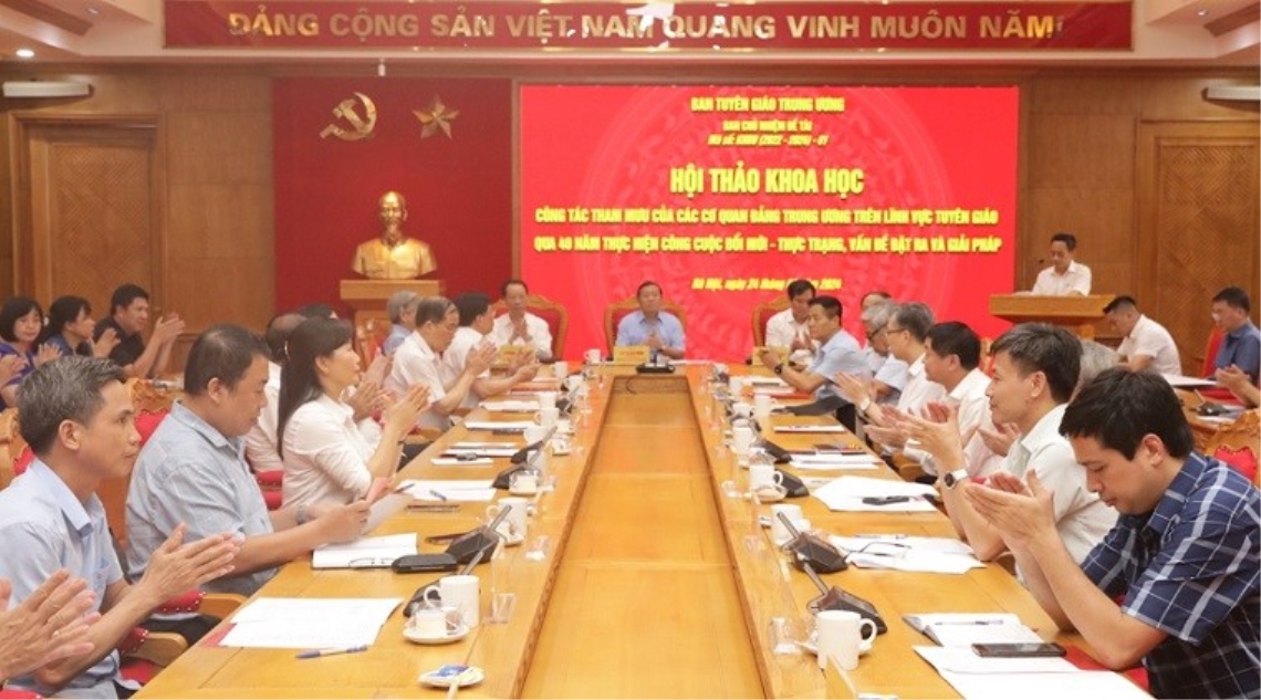 Công tác tham mưu của các cơ quan Đảng Trung ương trên lĩnh vực tuyên giáo qua 40 năm đổi mới