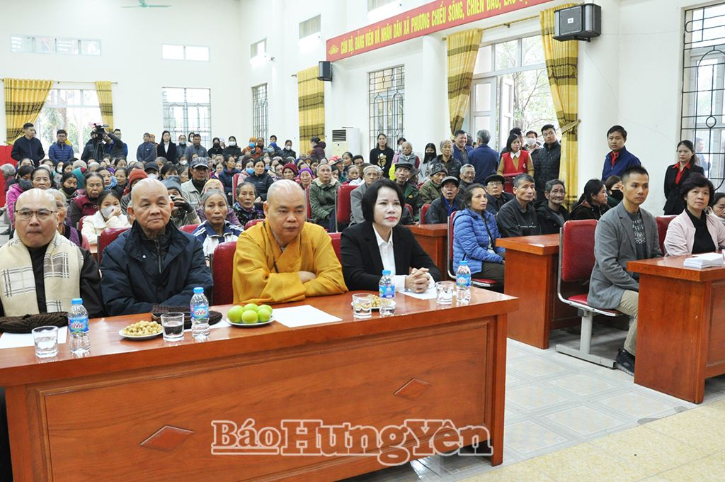 Trao 700 suất quà “Tết yêu thương” tại thành phố Hưng Yên và huyện Tiên Lữ