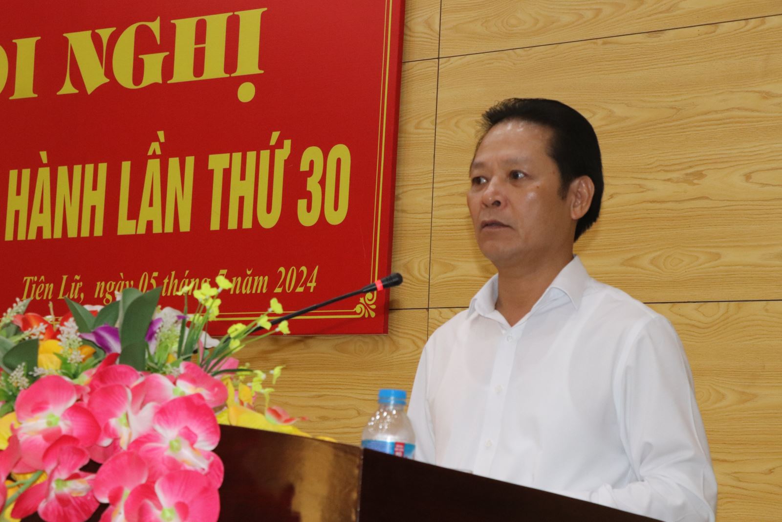 Ban chấp hành Đảng bộ huyện khóa XXVI, nhiệm kì 2020-2025 đã tổ chức Hội nghị lần thứ 30.