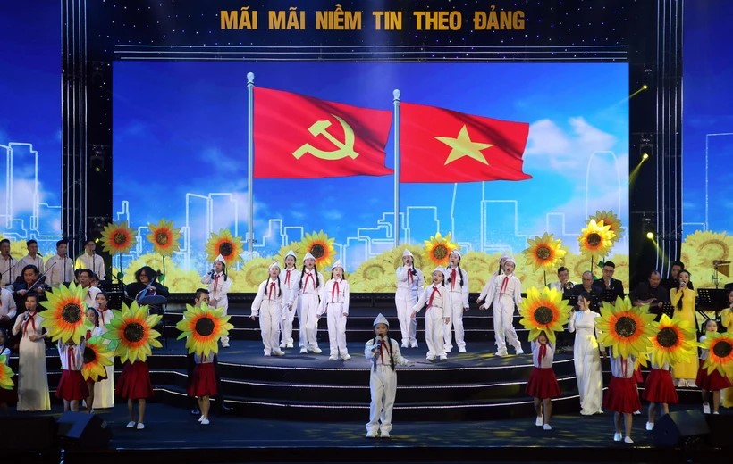 Đặc sắc Chương trình nghệ thuật “Mãi mãi niềm tin theo Đảng”