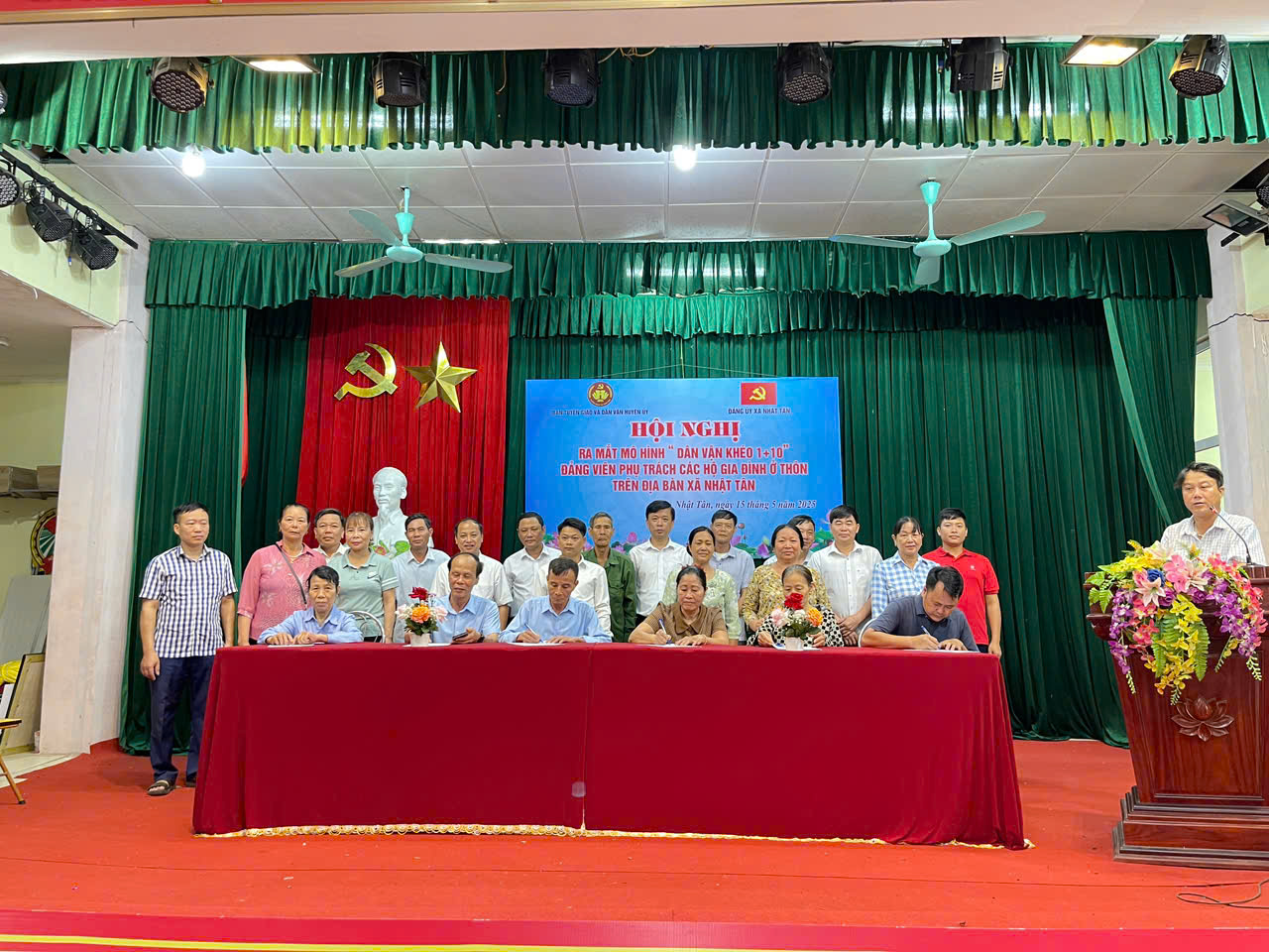 Tiên Lữ triển khai xây dựng mô hình “Dân vận khéo 1+10” ở các xã, thị trấn